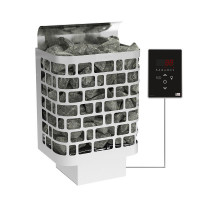 Электрокаменка для бани и сауны Sawo KRI-90Ni2 + пульт Saunova 2.0