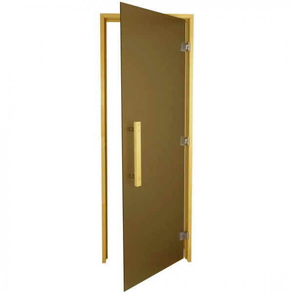 Двері для бані та сауни Tesli Lux Sateen S 1900х700
