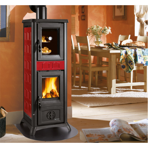 Печь-камин La Nordica GEMMA FORNO Elegance Bordeaux
