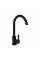 Смеситель для кухни Brinex Pure 015F U-образный  Black Matt BRIPUR015FBLM