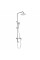 Душевая система универсальная Brinex Pure 1030 на 3 потребителя  Nickel BRIPUR1030NKL