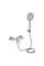 Смеситель для душа Lidz Aria 010 (с душевым гарнитуром) (k35) LDARI010NKS43361 Nickel