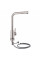 Смеситель для кухни Lidz Aria 015FL1 с выдвижным изливом (k35) LDARI015FL1NKS34944 Nickel