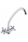 Смеситель для кухни Lidz Lamb 271F двухвентильный LDLAM271FCRM21889 Chrome