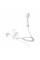 Смеситель для ванны Lidz Latwa 005 с поворотным изливом (c душевым гарнитуром) (k35) LDLAT005WHI45425 White