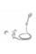 Смеситель для душа Lidz Latwa 010 (с душевым гарнитуром) (k40) LDLAT010WHI45426 White