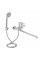Смеситель для ванны Lidz Nicole 005 с поворотным изливом (c душевым гарнитуром) (k35) LDNIC005CRM22140 Chrome