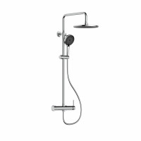 Душевая система универсальная Qtap Sloup на два потребителя QT57103OC Chrome