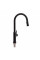 Смеситель для кухни Qtap Baruska с выдвижным изливом QTBAR9137103UB Black Matt