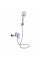 Смеситель для ванны Qtap Gemini (c душевым гарнитуром) QTGEM259CRM45681 Chrome