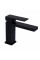 Смеситель для раковины Qtap Gemini QTGEM270BLM45674 Black Matt