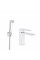 Смеситель для раковины Qtap Gemini (с гигиеническим душем) QTGEM272CRW45691 Chrome/White