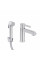 Смеситель для раковины Qtap Grand (с гигиеническим душем) QTGRA272CRM45670 Chrome