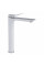 Смеситель для раковины Qtap Presto высокий QTPRE269CRW45577 Chrome/White