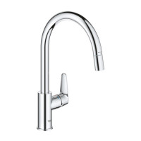 Смеситель для кухни с выдвижным изливом Grohe StartCurve 30562000