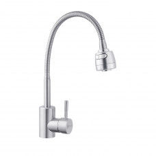 Змішувач для кухні з гнучким виливом Agua Acero - INOX035-2