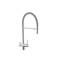 Смеситель для кухни с подключением к фильтру Kroner KRP Edelstahl Klassisch - ESG03815GRA