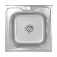 Кухонная мойка Brinex 5050 0,6 мм Satin (BRIN5050SAT06)
