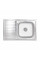 Кухонная мойка Brinex 5080-R 0,6 мм Satin (BRIN5080RSAT06)