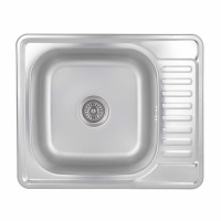 Кухонная мойка Brinex 5848 0,8 мм Micro Decor (BRIN5848MDEC08)
