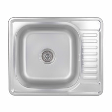 Кухонная мойка Brinex 5848 0,8 мм Micro Decor (BRIN5848MDEC08)