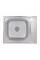 Кухонная мойка Brinex 6050-L 0,6 мм Satin (BRIN6050LSAT06)