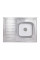 Кухонная мойка Brinex 6080-R 0,6 мм Satin (BRIN6080RSAT06)