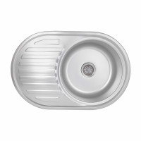 Кухонная мойка Brinex 7750 0,8 мм Micro Decor (BRIN7750MDEC08)