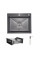 Комплект Lidz Handmade H6050HB Мойка для кухни интегрированная Decor Black PVD Honeycomb в комплекте с дозатором+ LIDZK01B Корзина для кухонной мойки
