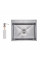 Lidz Handmade H6050H Мойка для кухни интегрированная Decor Honeycomb 2,5/0,5 мм LDH6050DEC48370