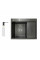 Мойка для кухни интегрированная Lidz Handmade H6350BR крыло справа (LDH6350BRPVD45590) Brushed Black PVD 3,0/1,0 мм