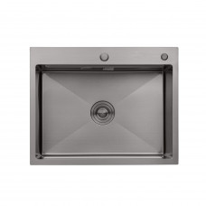 Кухонная мойка Kroner KRP Schwarze - 6350HM PVD (3.0/1.0 мм)