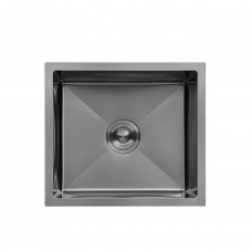 Кухонная мойка Kroner KRP Schwarze - 4843HM PVD (3.0/1.0 мм)