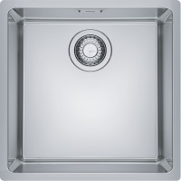 Кухонна мийка Franke Maris MRX 210-40/127.0598.745/нержав.сталь полірована/квадратна/440х440х180/врівень зі стільницею SlimTop (127.0598.745)