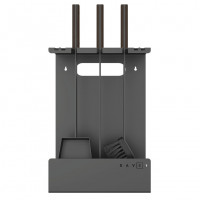 Каминный набор SAVEN Set 3 L black