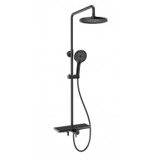 Душевая система Koller Pool Trend New TRN 045010BM, черный матовый