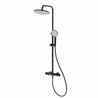 Душевая система Koller Pool Dakota 1105360605, черный матовый