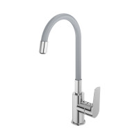 Змішувач для кухні Koller Pool Kitchen Light 1145441320, хром/сірий
