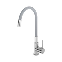 Смеситель для кухни Koller Pool Kitchen Light Pro 1145441321, хром/серый