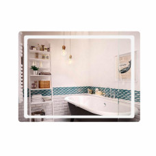 Зеркало Qtap Mideya (DC-F908) 800х600 с LED-подсветкой Touch, с диммером QT2078F908W