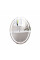 Зеркало Qtap Mideya 500х700 с LED-подсветкой Touch, с антизапотеванием, диммером QT2078NCR5070W