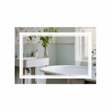 Зеркало Qtap Cardinal (CA1) 800х600 с LED-подсветкой Touch, с антизапотеванием, с диммером, рег. темп. цвета (3000-6500K) Reverse QT0478C8060