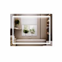 Зеркало Qtap Cardinal (CA2) 1000х800 с LED-подсветкой Touch, с антизапотеванием, с диммером, рег. темп. цвета (3000-6500K) QT0478C1008048455