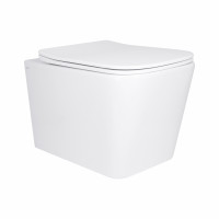 Унитаз подвесной Qtap Tern Ultra Quiet с сиденьем с сиденьем Soft-Close WHITE QT17332303AW