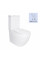 Унитаз напольный Qtap Jay Ultra Quiet с сидением Soft-close 640x360x835 мм QT07222175TW White