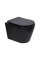 Унитаз подвесной Qtap Scorpio Ultra Quiet с сиденьем с сиденьем Soft-Close MATT BLACK QT14332380AMB