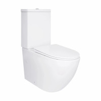 Унитаз напольный Qtap Jay Eco Ultra Quiet с сидением Soft-close 640x360x835 мм QTJAY27W48749 White