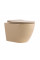 Унитаз подвесной Robin Ultra Quiet 490×365×325 мм, Beige, с сиденьем Slim Duroplast / Soft-close / Quick Release QT13332381АSSB Qtap