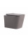 Унитаз подвесной Tern Ultra Quiet 490×365×325 мм, Stone Grey, с сиденьем Slim Duroplast / Soft-close / Quick Release QT17332303ASSG Qtap