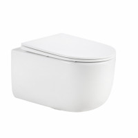 Унітаз підвісний Qtap Taurus Ultra Quiet 515×360×350 мм, White, з сидінням Slim Duroplast / Soft-close / Quick Release QTTAU26W49116